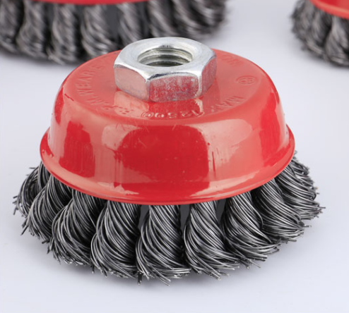 which tool to use wire cup brush
